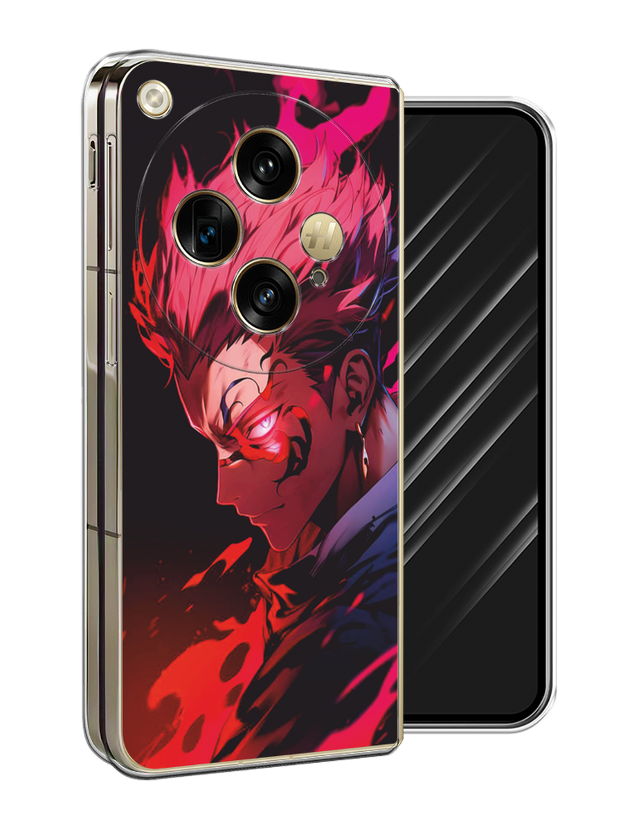 

Чехол Awog на Oppo Find N3 "Взгляд Сукуны", Розовый;красный;черный, 2515550-1