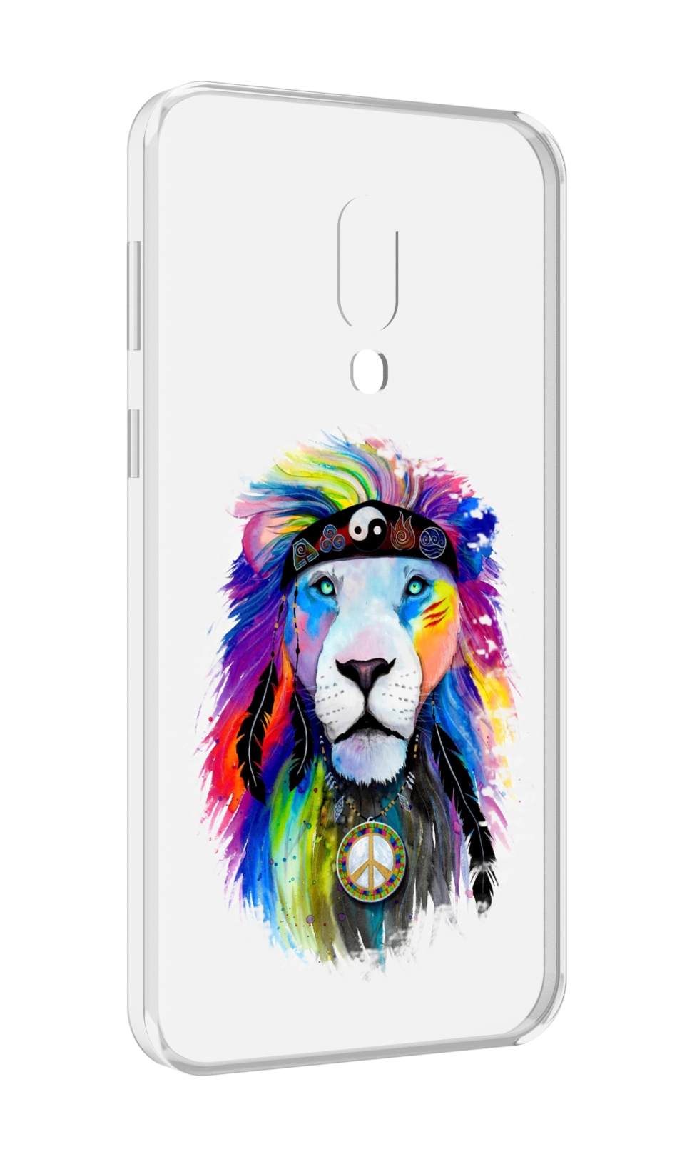 

Чехол MyPads Лев 3 для Meizu 16 Plus / 16th Plus, Прозрачный, Tocco