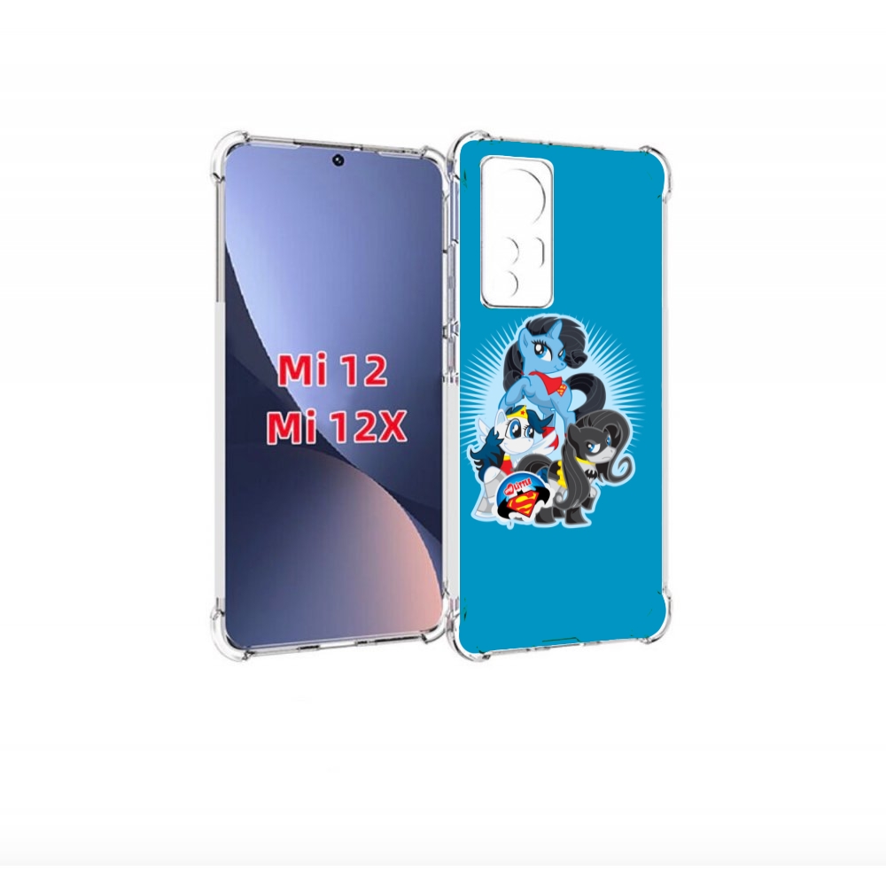 

Чехол бампер MyPads Пони-литл для Xiaomi 12., Прозрачный, Tocco