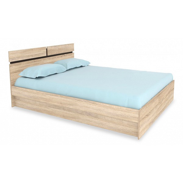 Кровать двуспальная Карина КР.008.1800-00 дуб сонома BRN_2275