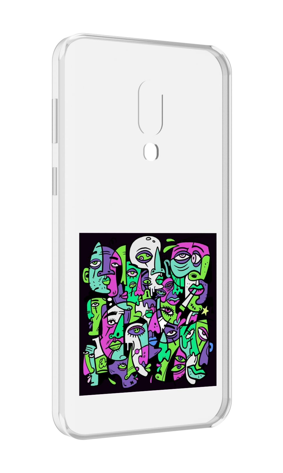 Чехол MyPads Кривой эфир ATL для Meizu 16 Plus / 16th Plus