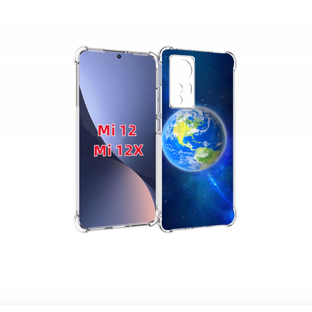 

Чехол-бампер MyPads Планета-Земля для Xiaomi 12/Xiaomi 12X проти, Прозрачный, Tocco