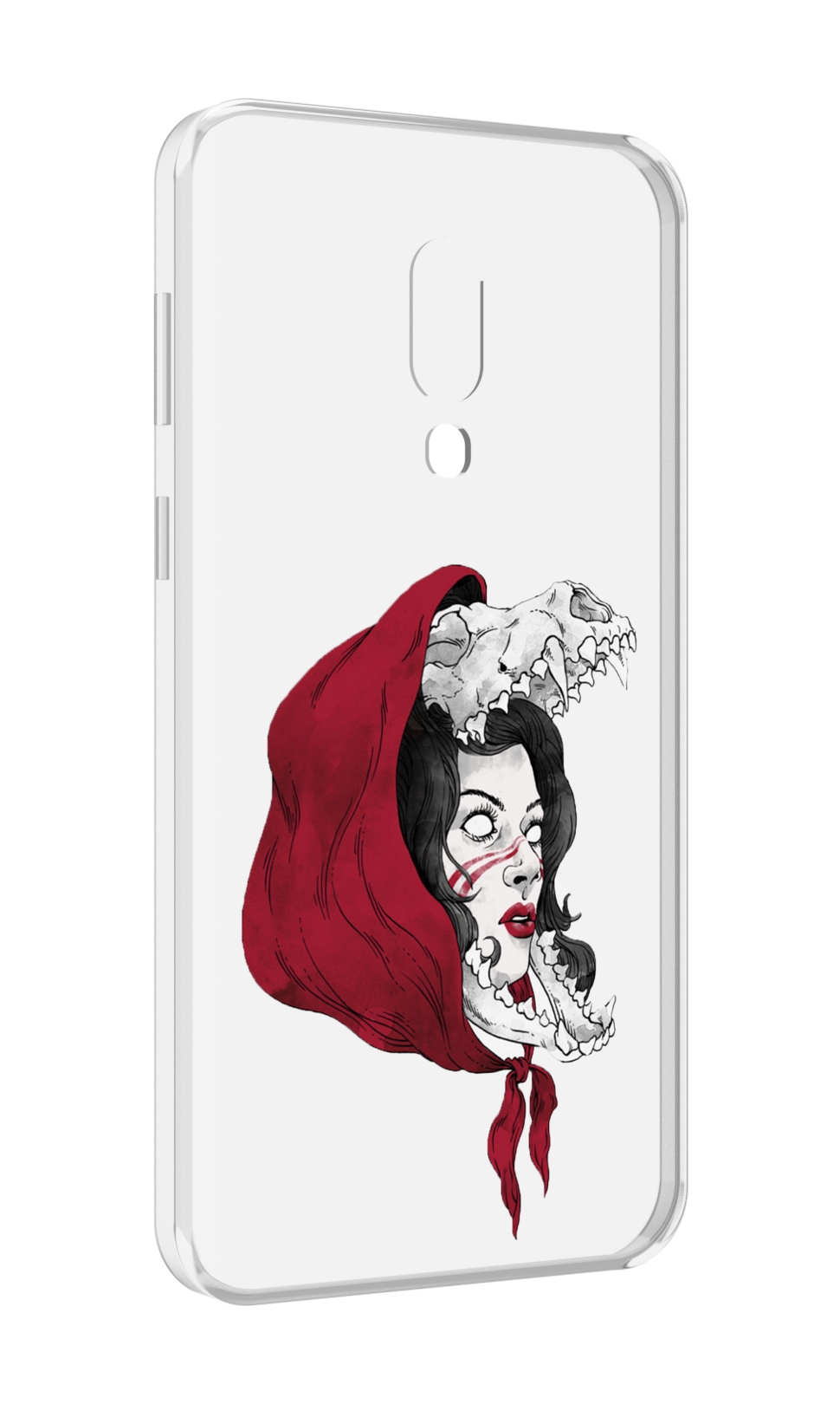 

Чехол MyPads Красная шапочка и волк женский для Meizu 16 Plus / 16th Plus, Прозрачный, Tocco