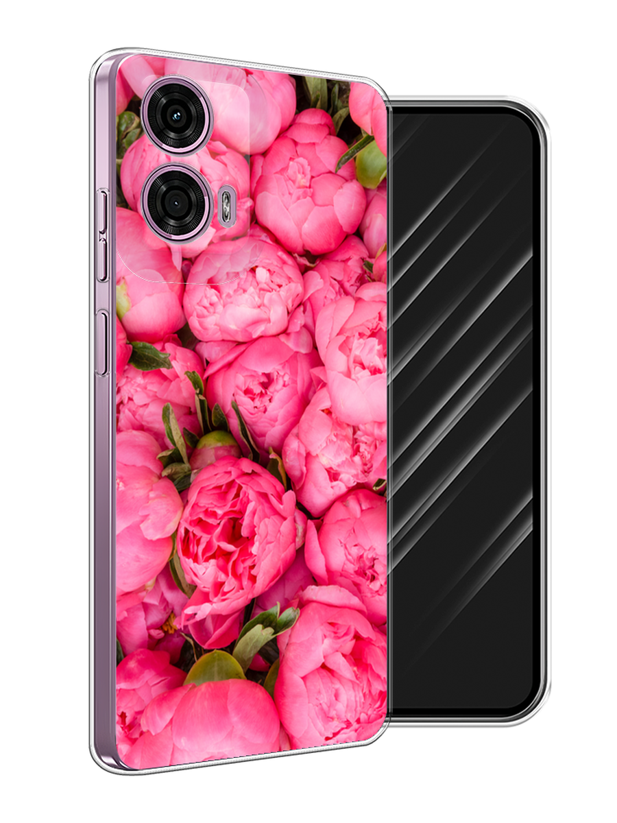 

Чехол Awog на Motorola Moto G24 "Прекрасные пионы", Разноцветный, 243850-1