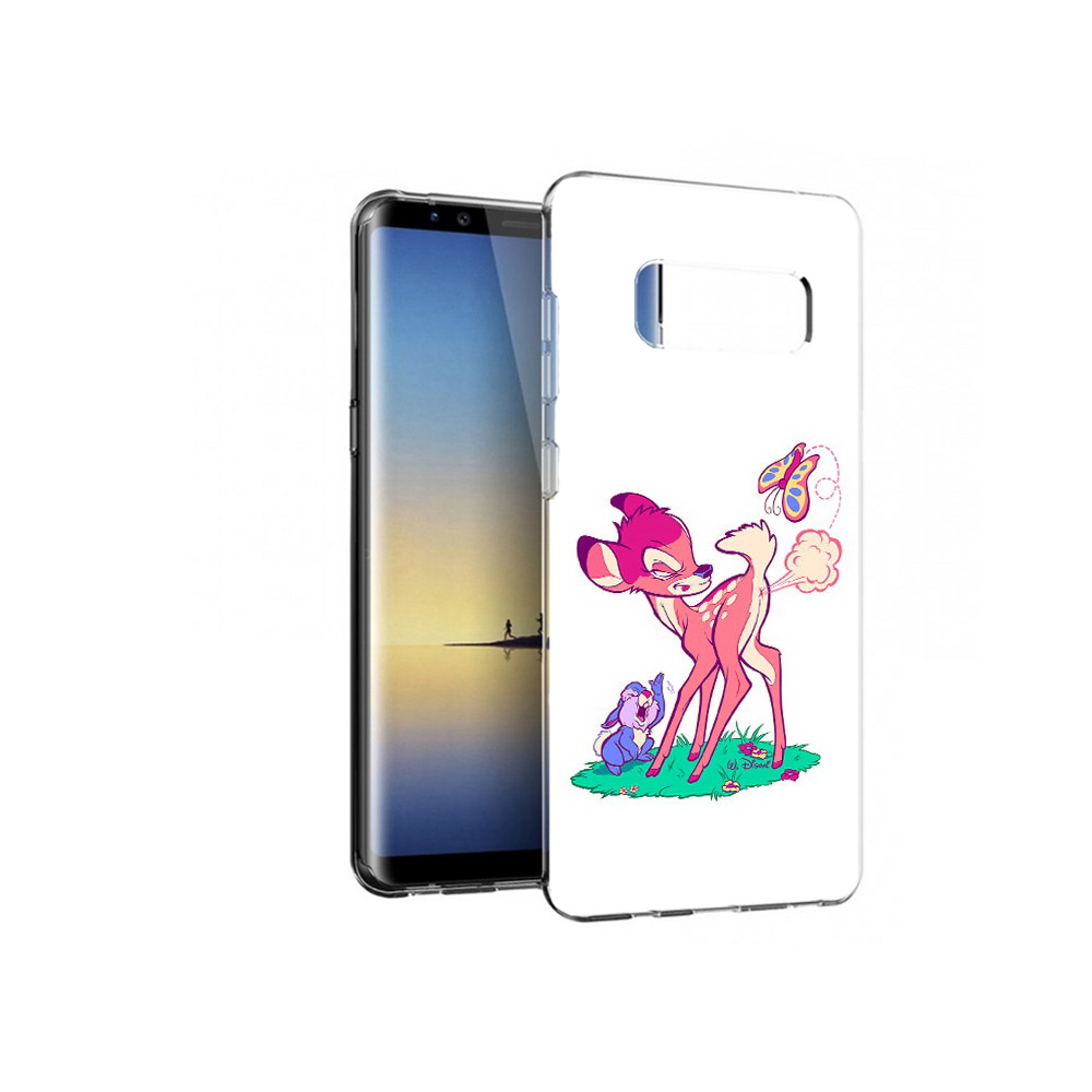 

Чехол MyPads Tocco для Samsung Galaxy Note 8 смешной олененок, Прозрачный, Tocco