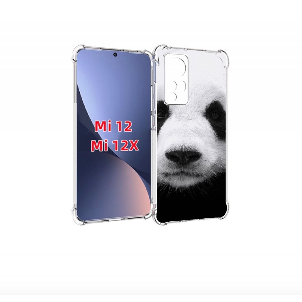 

Чехол бампер MyPads Панда-портрет для Xiaomi 12., Прозрачный, Tocco