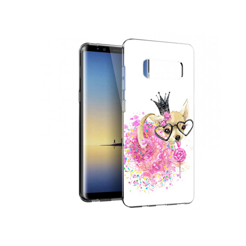 

Чехол MyPads Tocco для Samsung Galaxy Note 8 сладкая принцесса, Прозрачный, Tocco