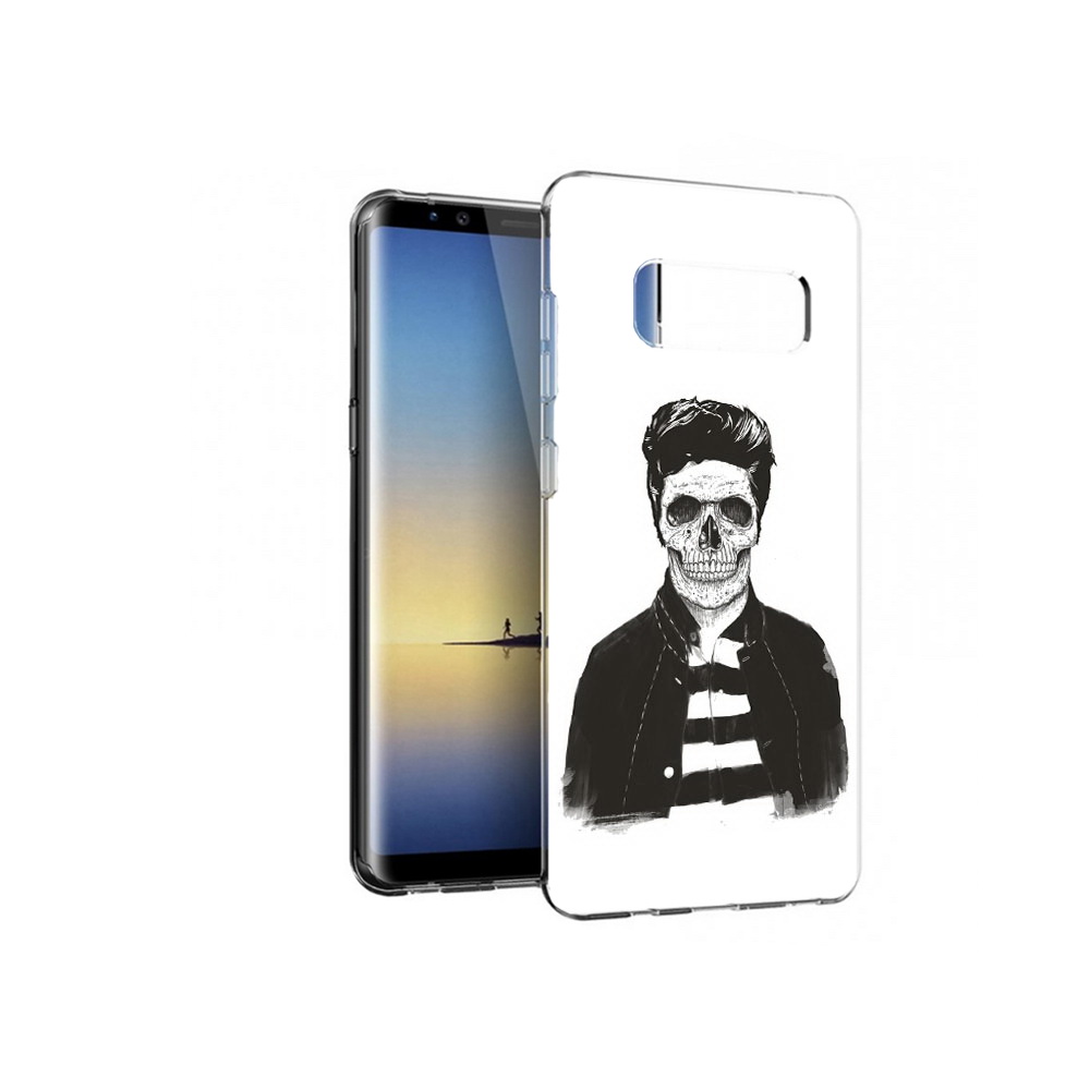 

Чехол MyPads Tocco для Samsung Galaxy Note 8 скелет, Прозрачный, Tocco