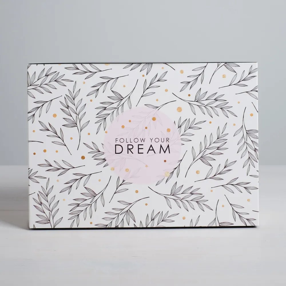 

Коробка подарочная Дарите Счастье Follow your dream 25 х 18 х 10 см
