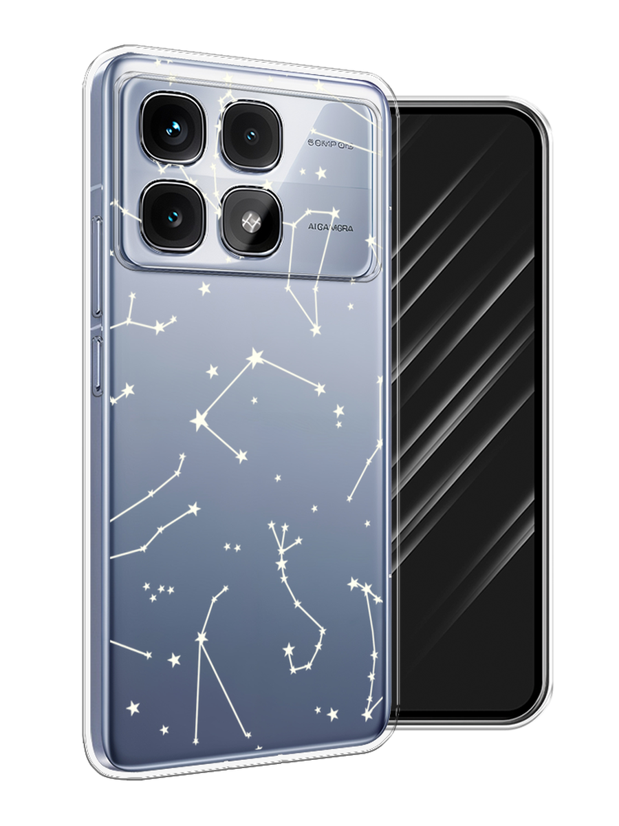 

Чехол Awog на Xiaomi Redmi K70 Ultra "Созвездия", Прозрачный;серый;бежевый, 323050-1