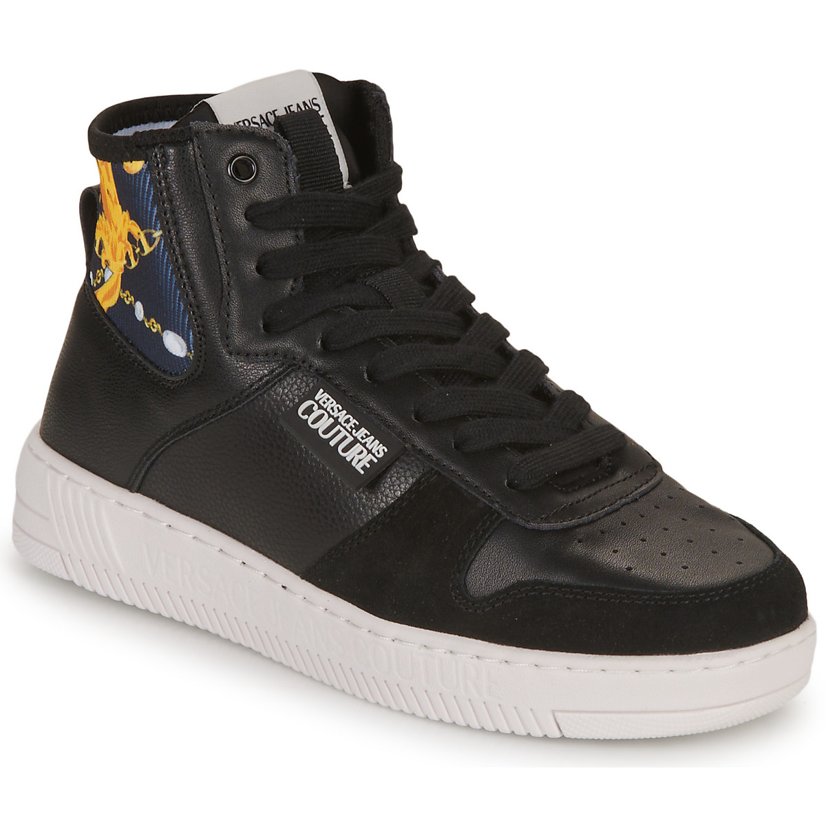 

Кеды женские Versace Jeans Couture 25636267 черные 37 EU, Черный, 25636267
