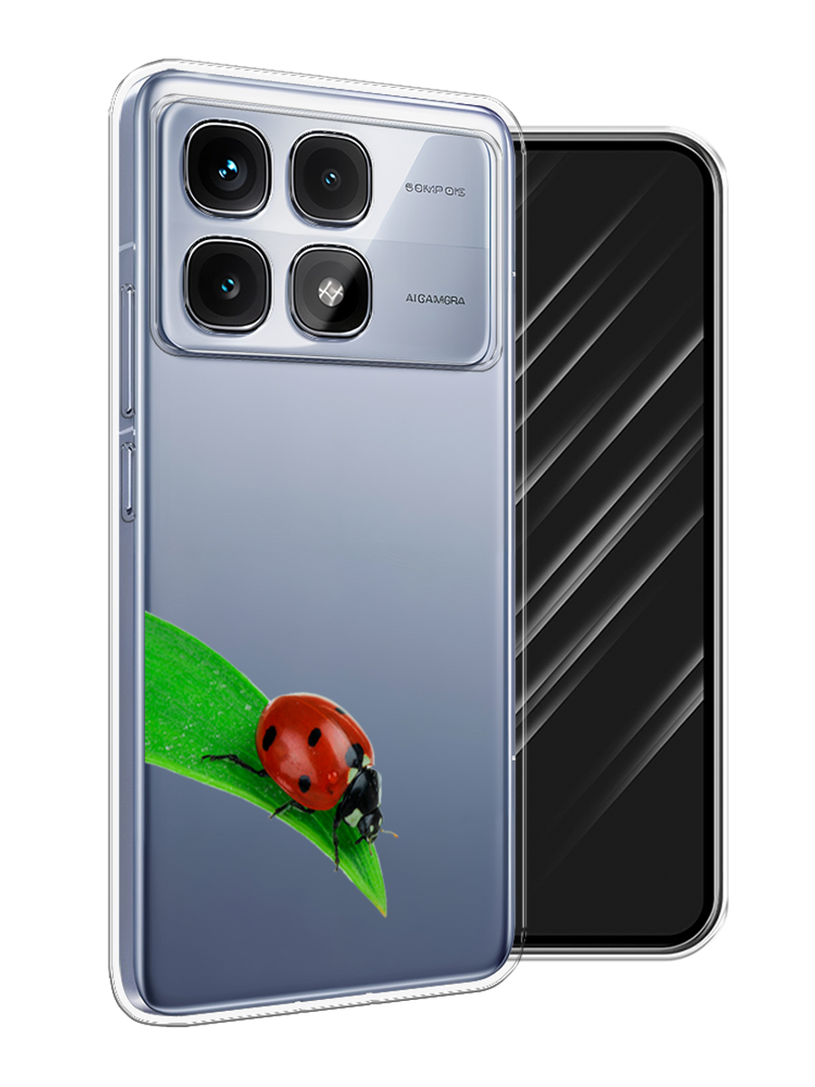 

Чехол Awog на Xiaomi Redmi K70 Ultra "На счастье", Белый;красный;зеленый, 323050-1