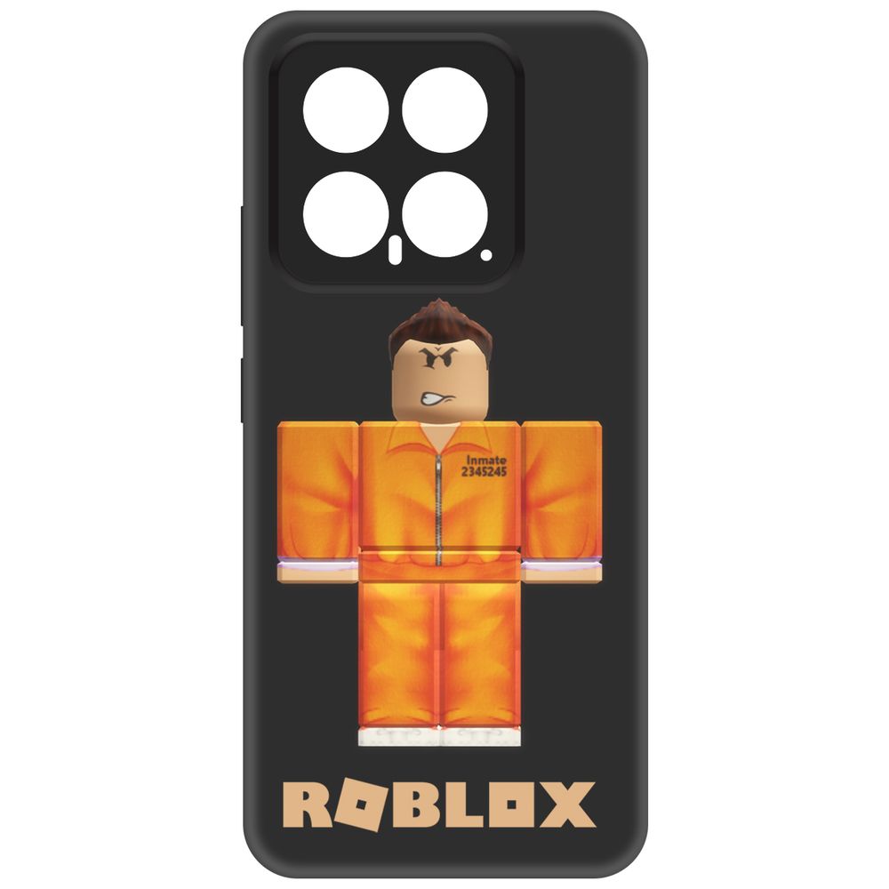 

Чехол-накладка Krutoff Soft Case Roblox-Заключенный для Xiaomi 14 черный