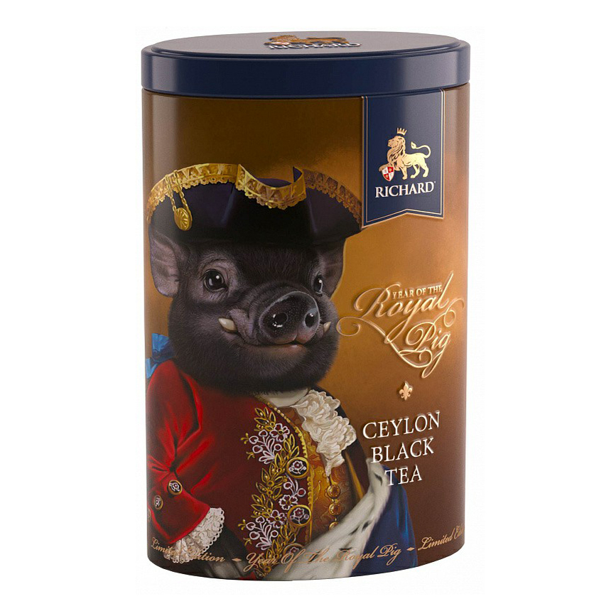 

Чай черный Richard Year of the Royal Pig листовой 80 г