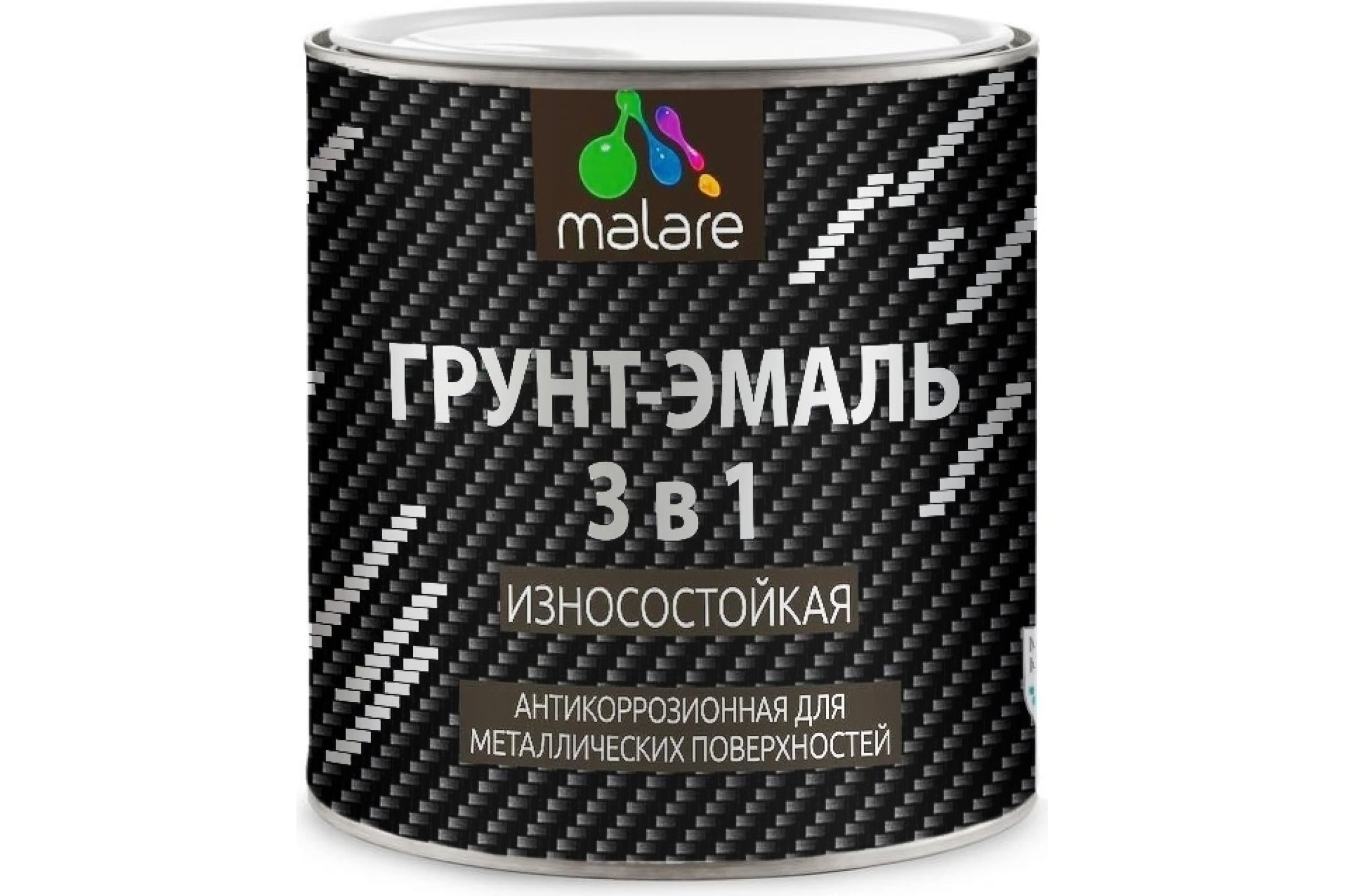 

MALARE MALARE Грунт-Эмаль 3 в 1 по ржавчине, оранжевый, 2 кг 7930085243319
