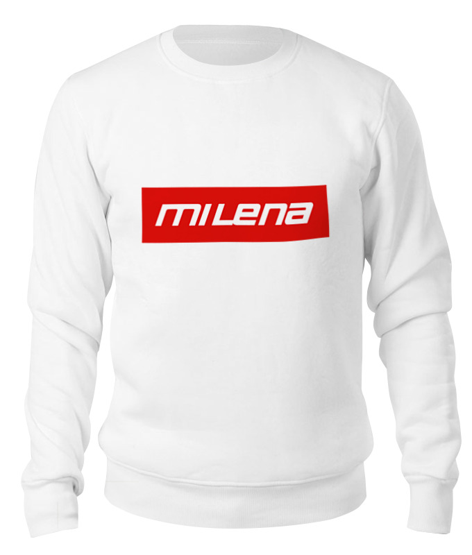 

Свитшот унисекс Printio Milena белый XS, Milena
