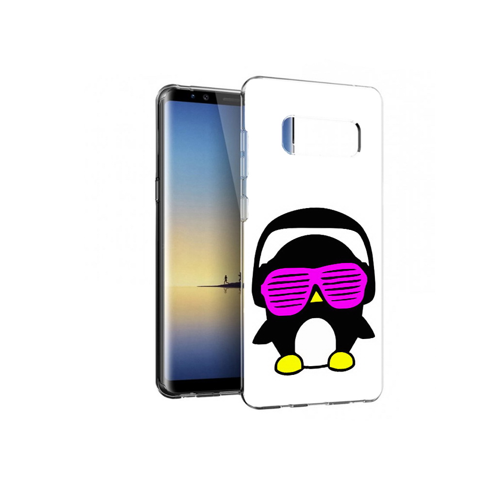 

Чехол MyPads Tocco для Samsung Galaxy Note 8 пингвин, Прозрачный, Tocco
