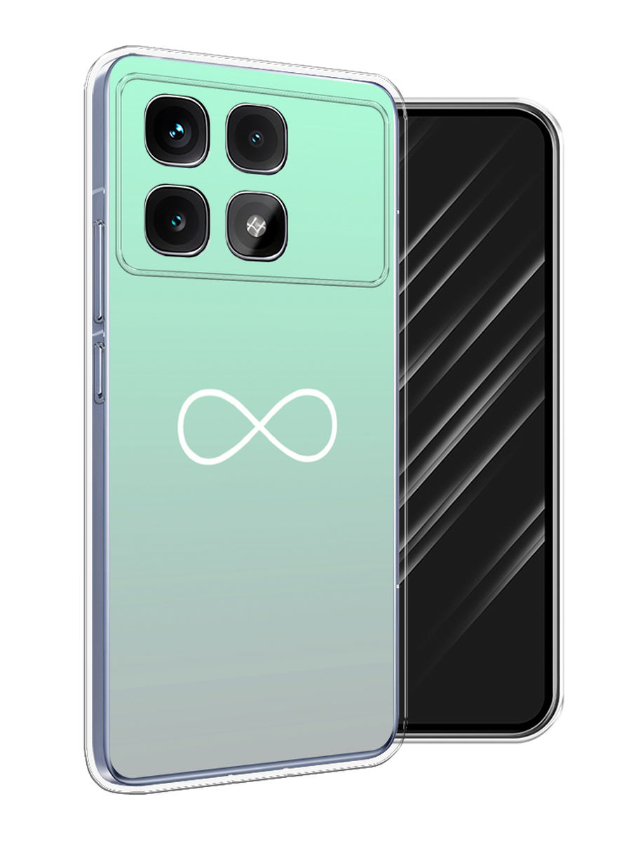 

Чехол Awog на Xiaomi Redmi K70 Ultra "Бесконечность от Тиффани", Бирюзовый, 323050-1