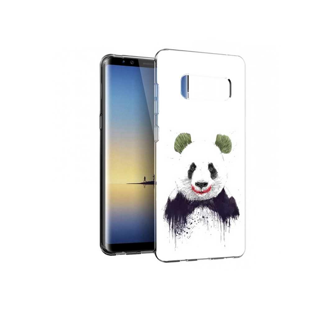 

Чехол MyPads Tocco для Samsung Galaxy Note 8 панда джокер, Прозрачный, Tocco