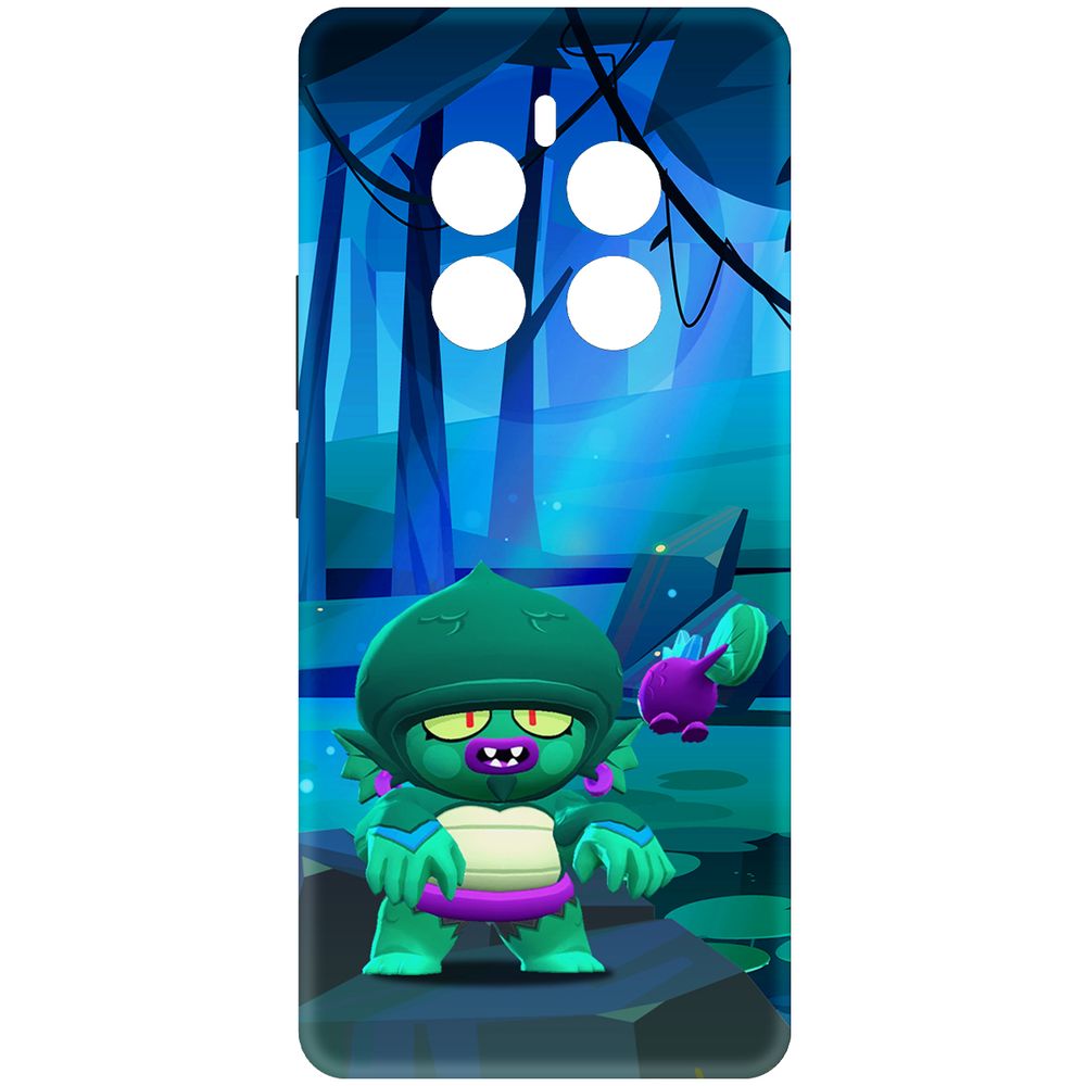 

Чехол-накладка Krutoff Soft Case Brawl Stars - Болотный Джин для Realme 12 Pro+ 5G черный