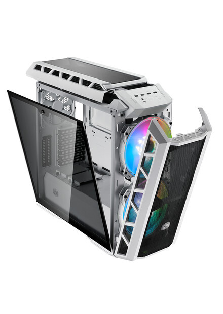 Корпус MIDITOWER ATX W/O PSU H500P-WGNN-S01 COOLER MASTER