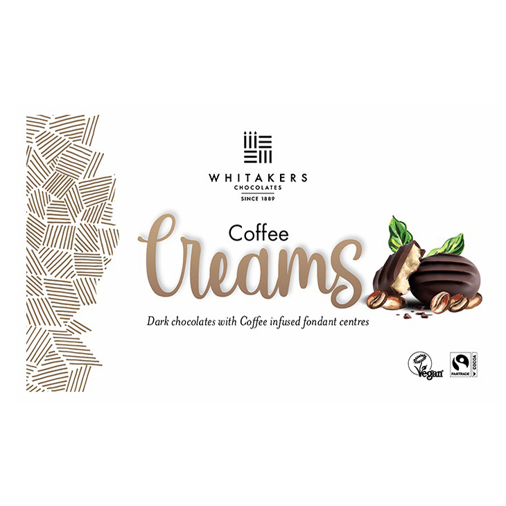 

Конфеты помадные Whitakers Chocolates с кремовой начинкой со вкусом кофе 150 г