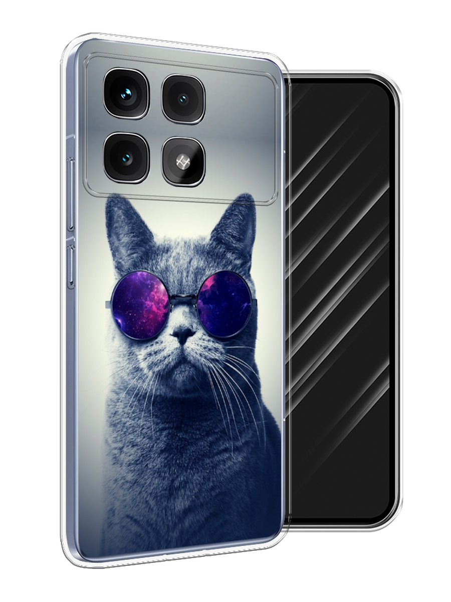 

Чехол Awog на Xiaomi Redmi K70 Ultra "Космический кот", Бордовый, 323050-1