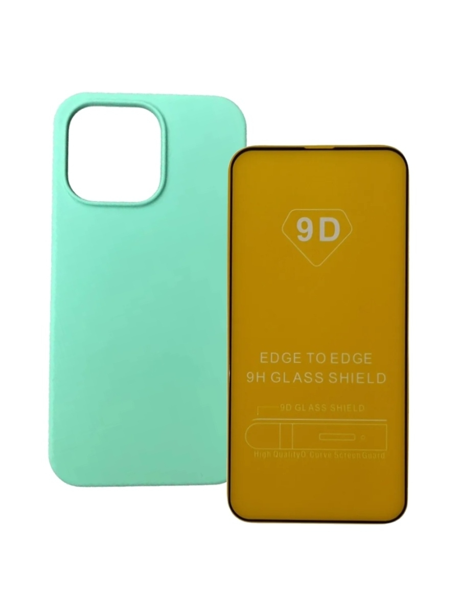 

Чехол Silicone Case для iPhone 13 Pro Max (Ментоловый)