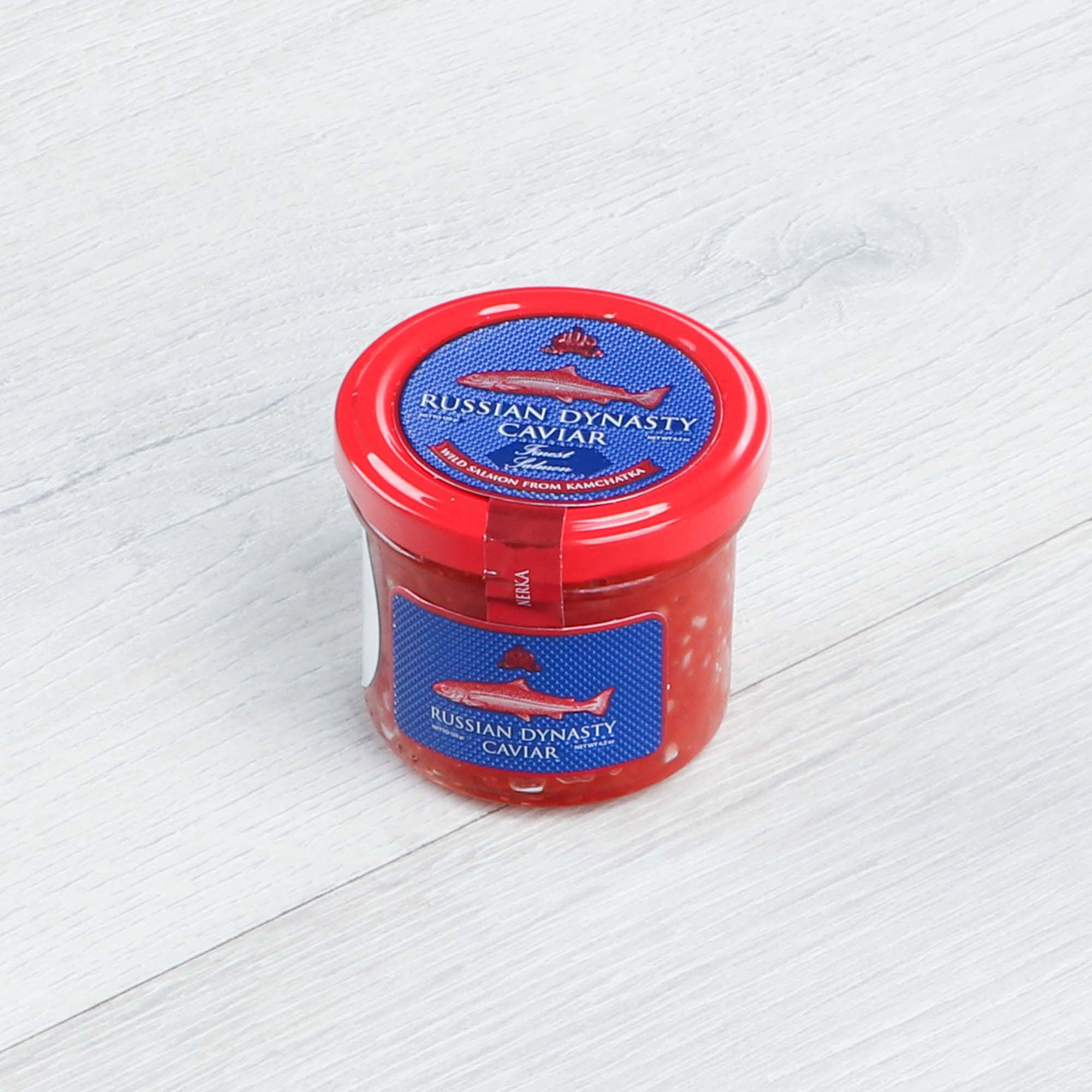 

Икра нерки красная Russian Dynasty Caviar зернистая 120 г