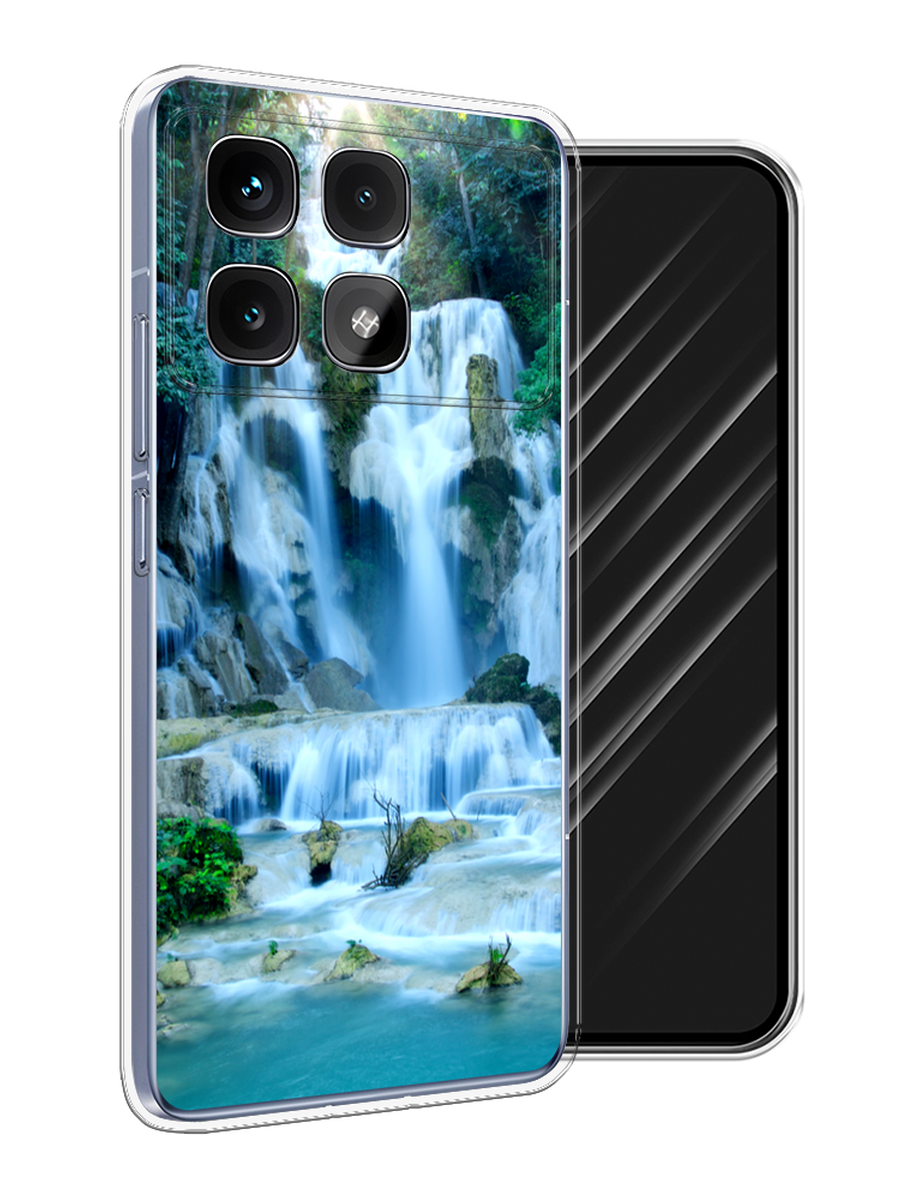 

Чехол Awog на Xiaomi Redmi K70 Ultra "Водопад 8", Голубой;зеленый, 323050-1
