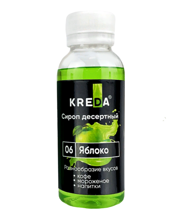 

Сироп десертный пониженной калорийности Kreda Яблоко, 150 г