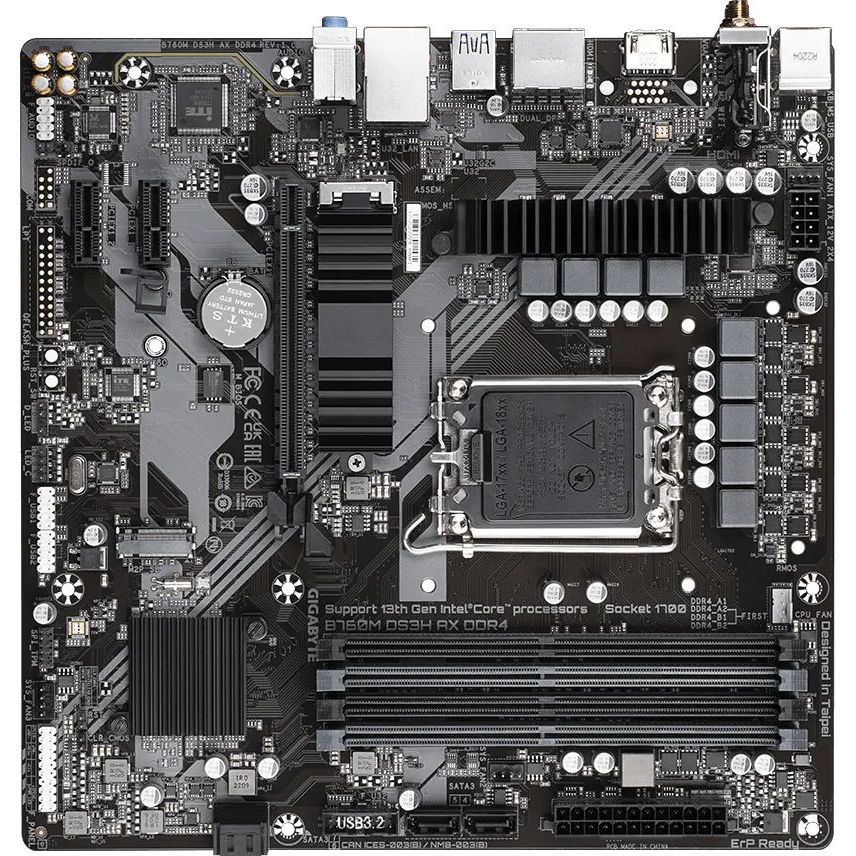 

Материнская плата GIGABYTE B760M DS3H AX, B760M DS3H AX