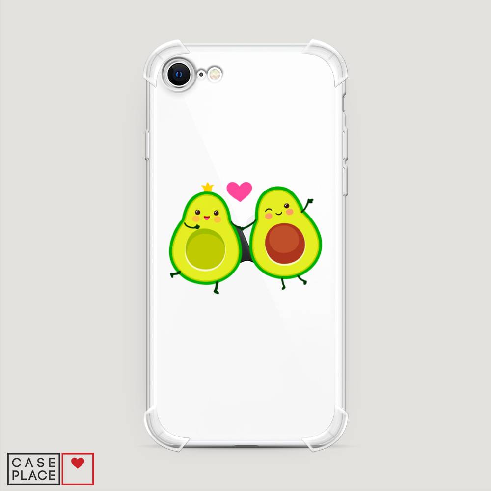 

Чехол Awog на Apple iPhone SE 2022 / Айфон SE 2022 "Авокадо любят", Разноцветный, 14851-1