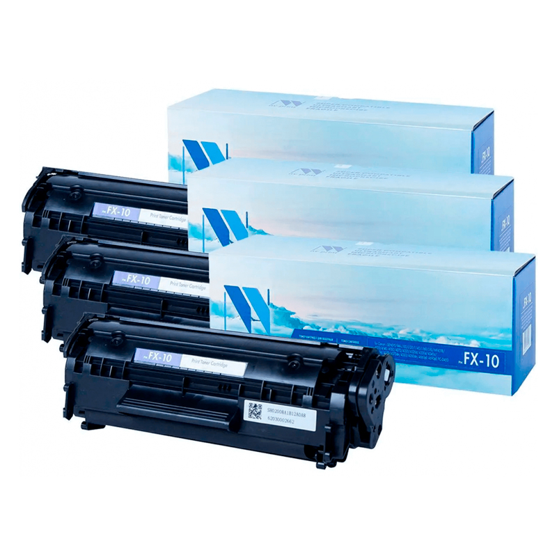 

Картридж для лазерного принтера NV-PRINT (NV-FX10-SET3) черный, совместимый