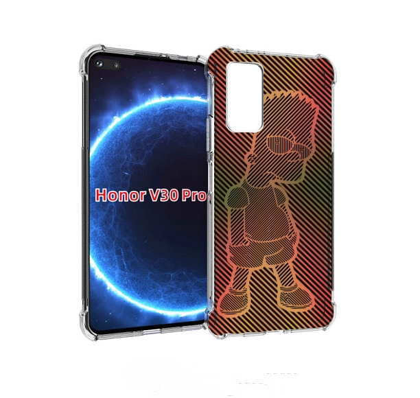 

Чехол бампер MyPads Графический-Барт-Симпсон для Honor V3, Прозрачный, Tocco