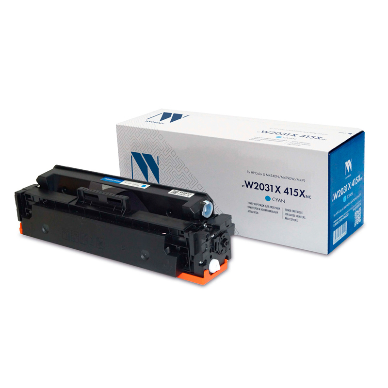 

Картридж для лазерного принтера NV-PRINT (NV-W2031X-415X-C) голубой, совместимый