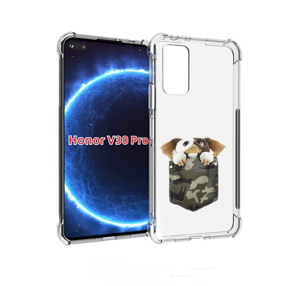 

Чехол бампер MyPads Гизмо для Honor V30 Pro, Прозрачный, Tocco