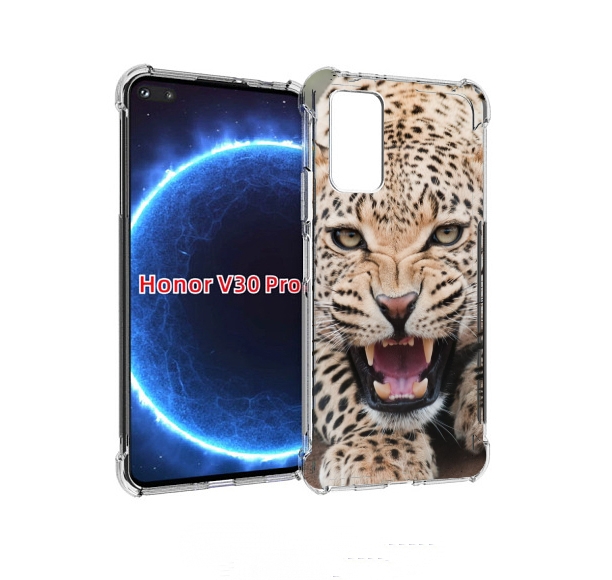 

Чехол бампер MyPads Гепард-красивый мужской для Honor V30, Прозрачный, Tocco