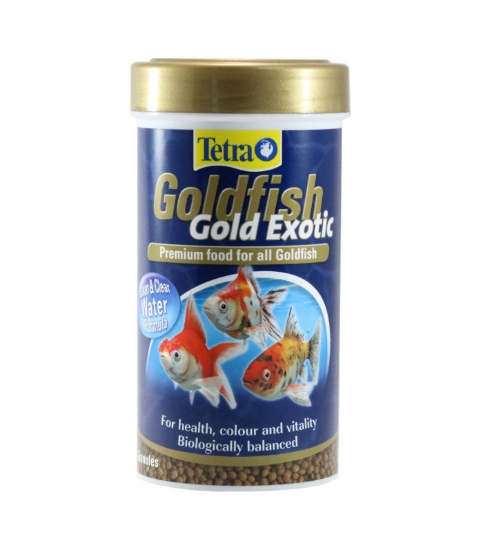 

Основной корм для золотых рыбок TETRA GOLDFISH GOLD EXOTIC, 2шт по 250мл