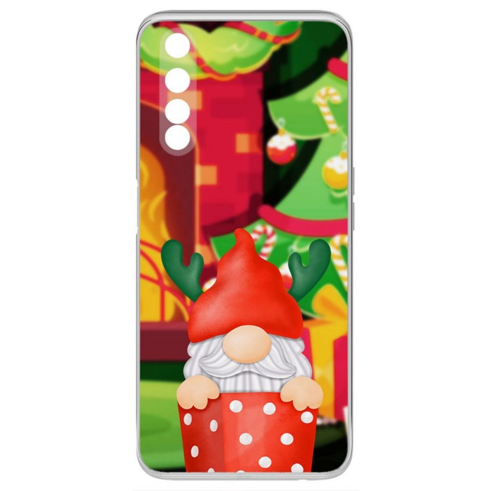 

Чехол-накладка Krutoff Clear Case Гном для Realme 6