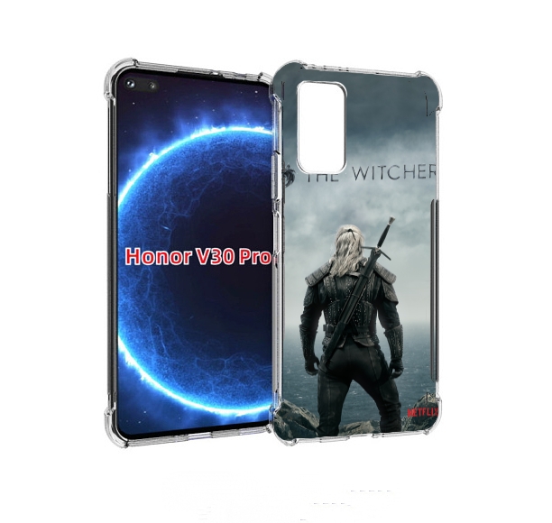 

Чехол бампер MyPads Ведьмак-2 для Honor V30 Pro, Прозрачный, Tocco