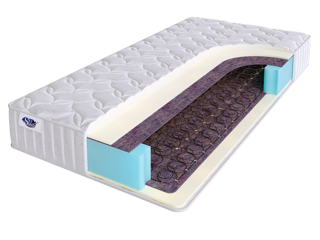 

Матрас SkySleep LIKE 1 BS 145x225, Белый, LIKE 1 BS
