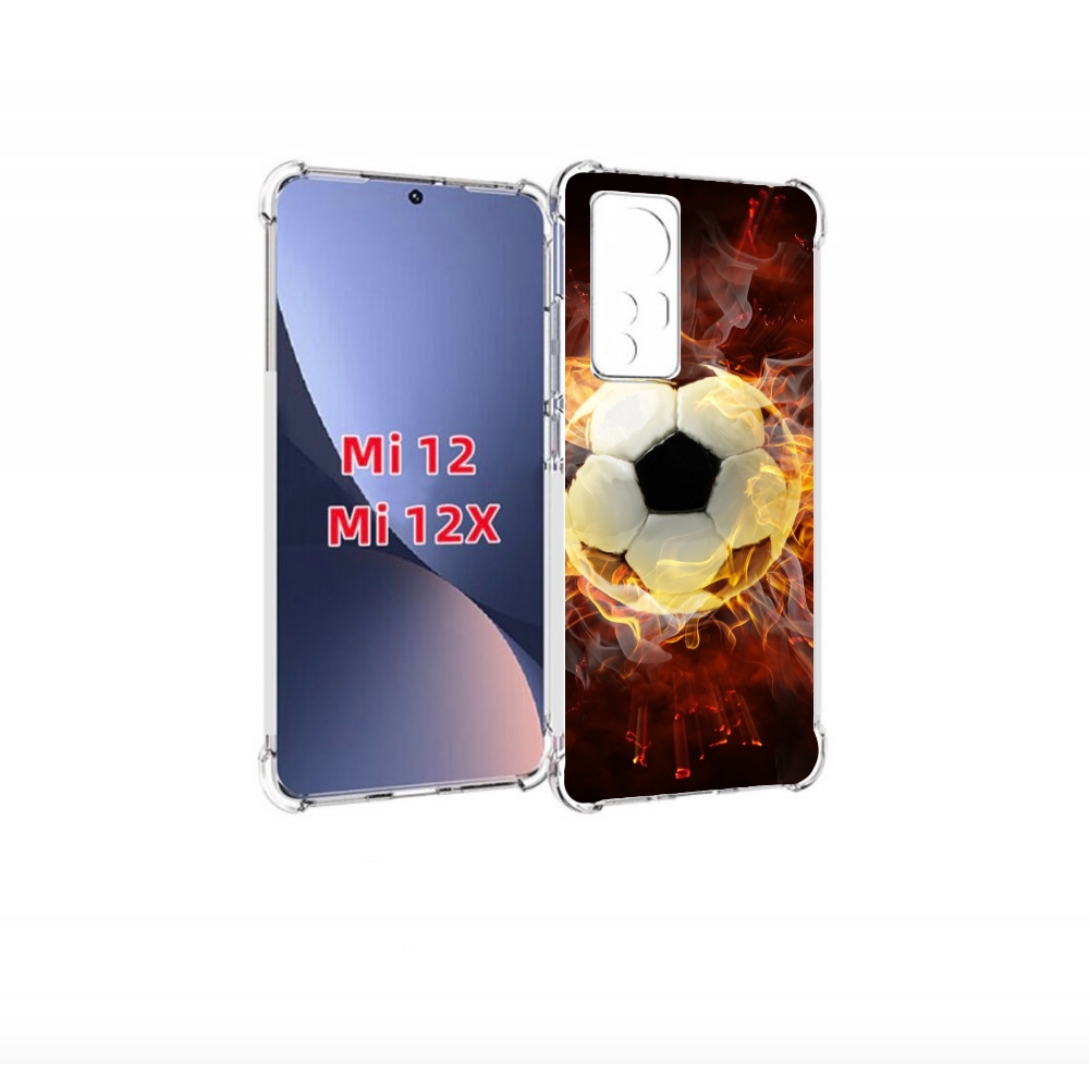 

Чехол бампер MyPads Огненный-мяч для Xiaomi 12., Прозрачный, Tocco