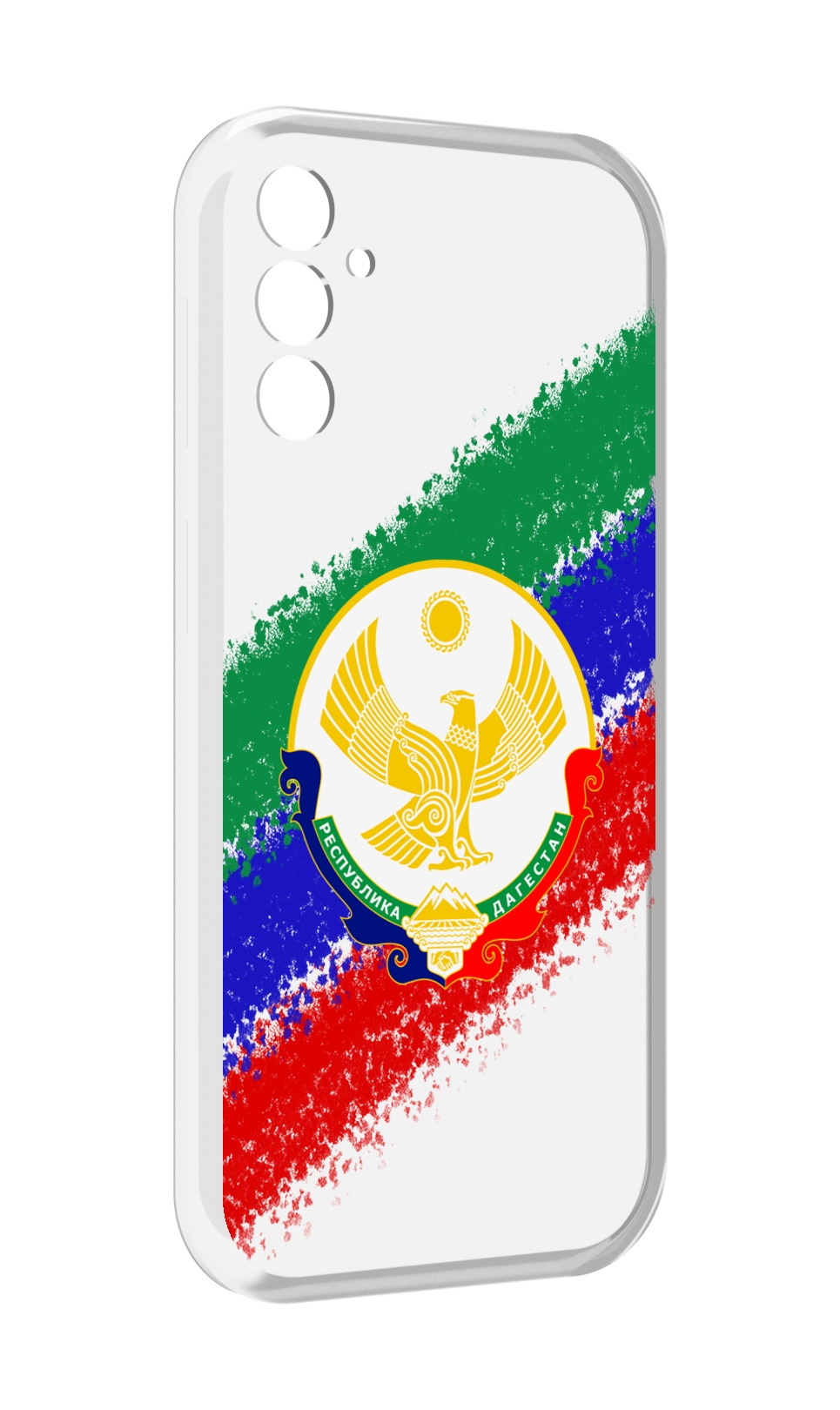 

Чехол MyPads герб флаг Дагестана для Samsung Galaxy M13, Прозрачный, Tocco