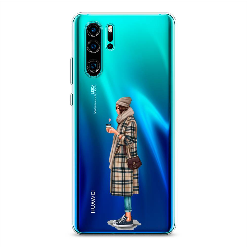 

Чехол на Huawei P30 Pro "Утренний кофе", Коричневый;бежевый, 67650-6