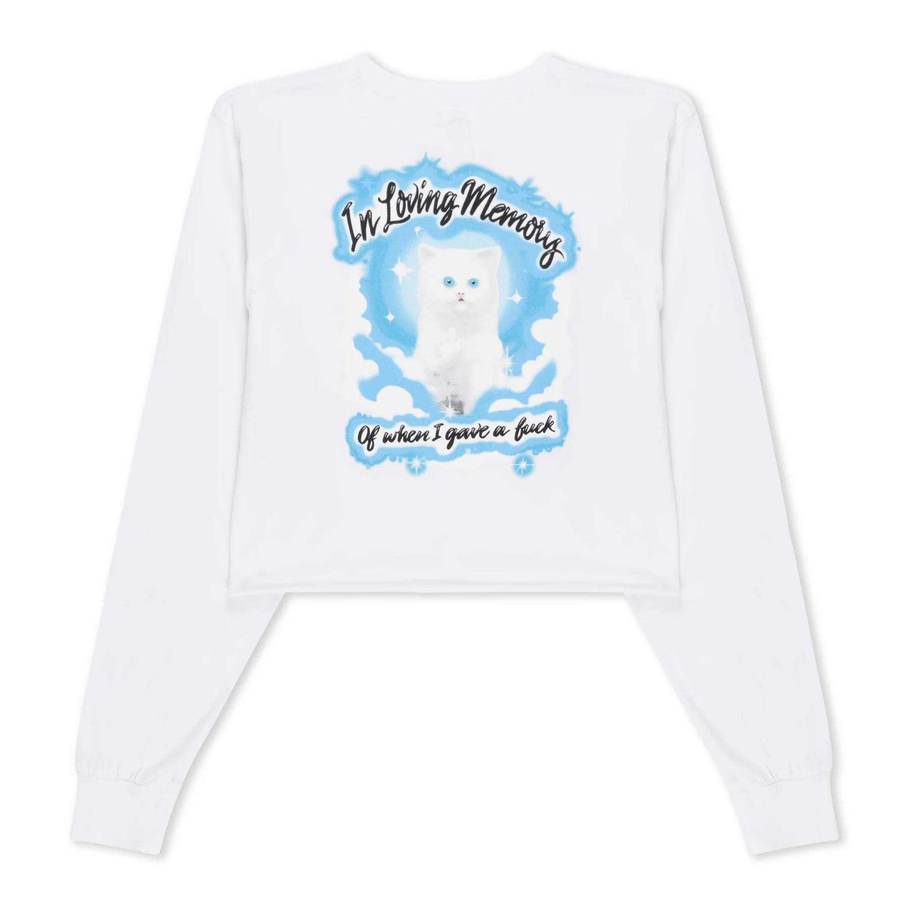 

Лонгслив женский Ripndip In Loving Memory белый L, In Loving Memory