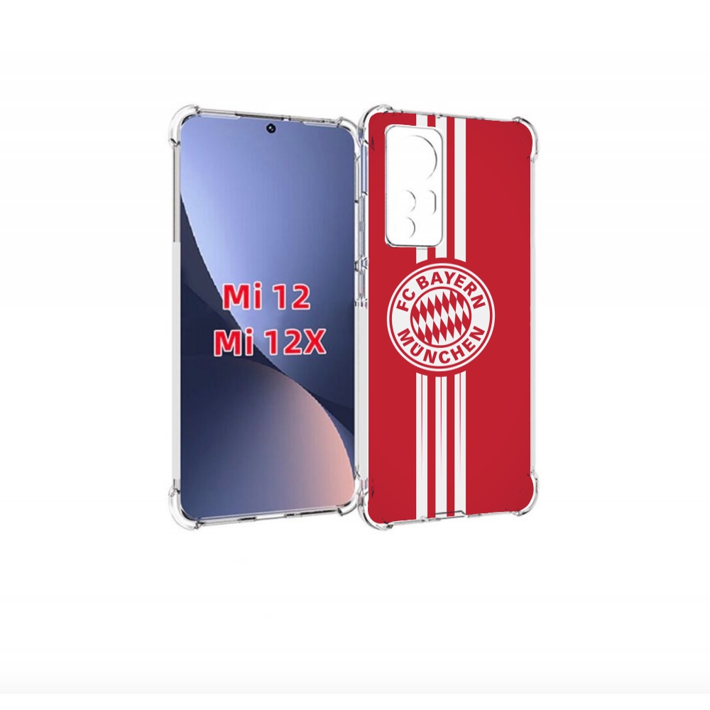 

Чехол бампер MyPads Мюнхен для Xiaomi 12/Xiaomi 12X противоударный, Прозрачный, Tocco