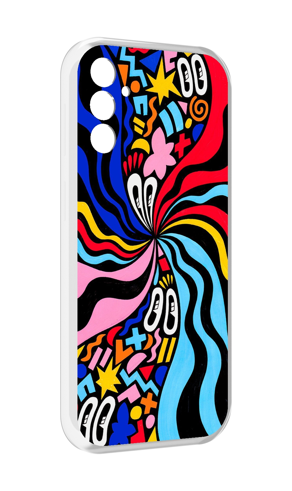 

Чехол MyPads волнистая-абстракция для Samsung Galaxy M13, Прозрачный, Tocco