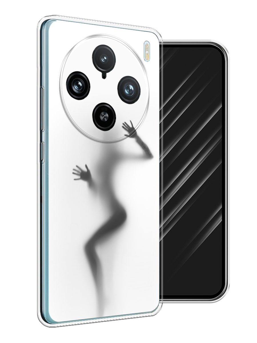 

Чехол Awog на Vivo X100 Pro "Девушка в душе", Серый;белый;черный, 2611850-1