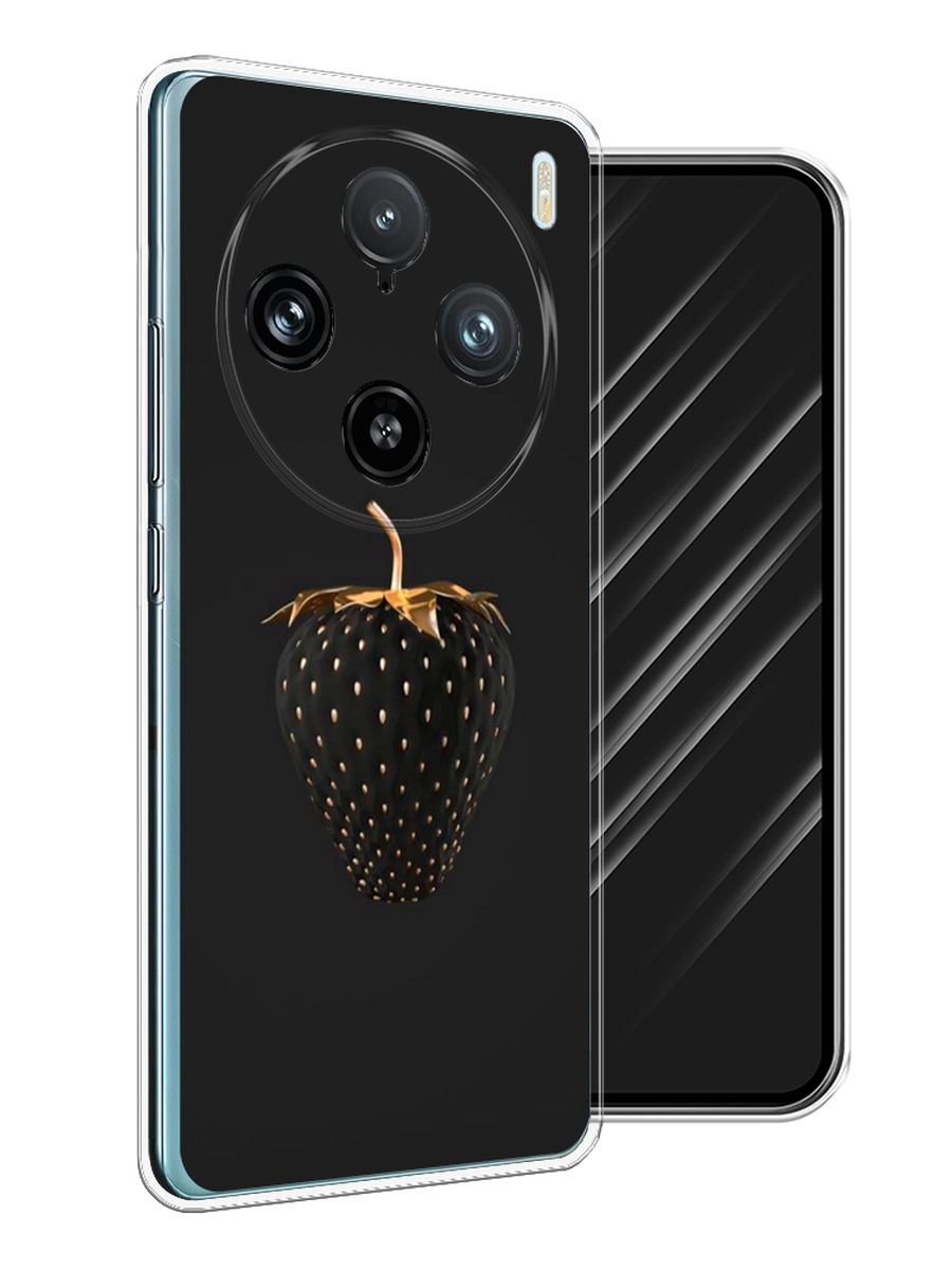 

Чехол Awog на Vivo X100 Pro "Черно-золотая клубника", Черный;золотистый, 2611850-1